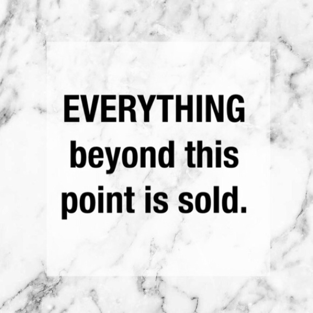✨ SOLD Beyond This Point ✨